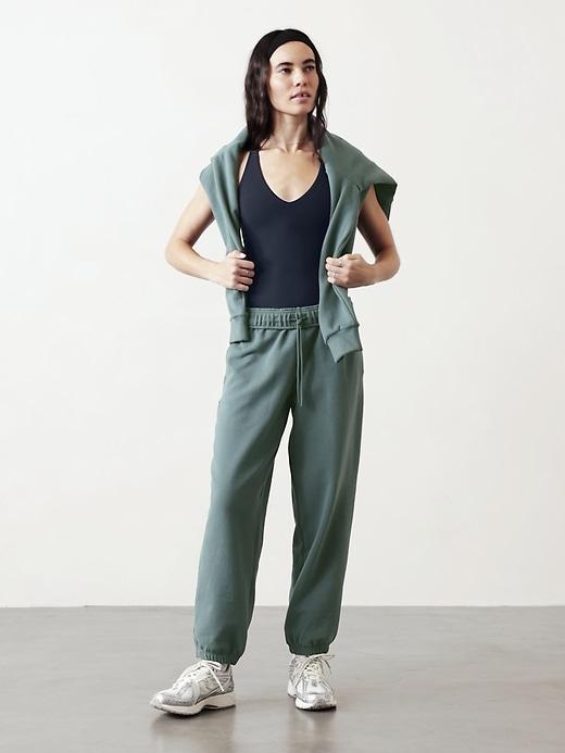 Forever Fleece High Rise Piping Jogger Product Image