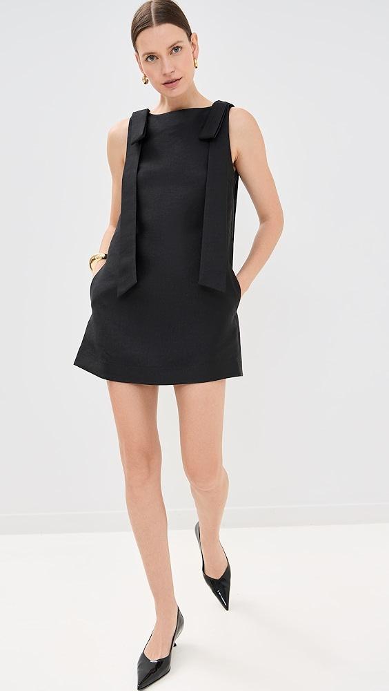 ALIGNE Fern Bow Mini Dress | Shopbop Product Image
