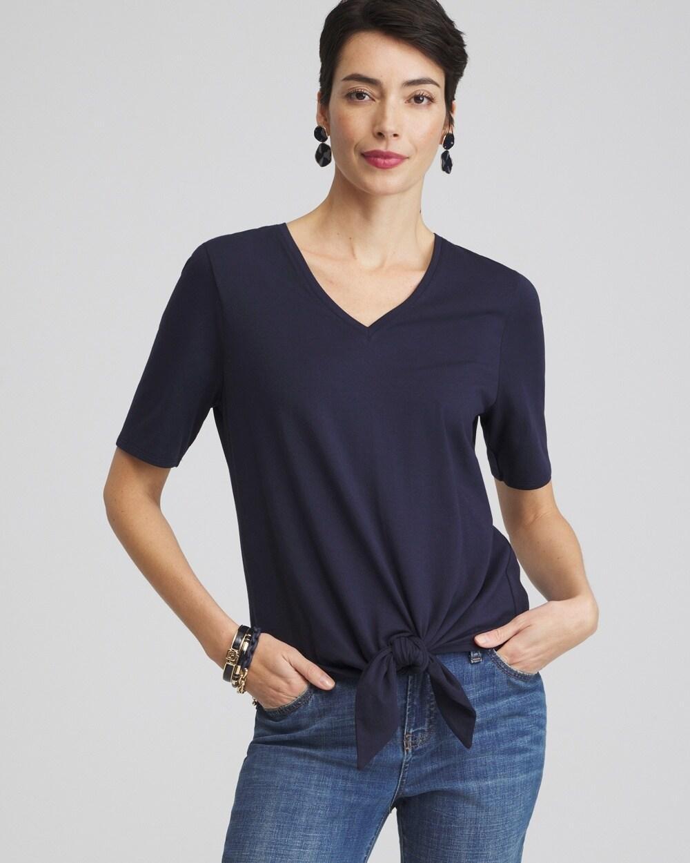 Tie-Front Top Product Image