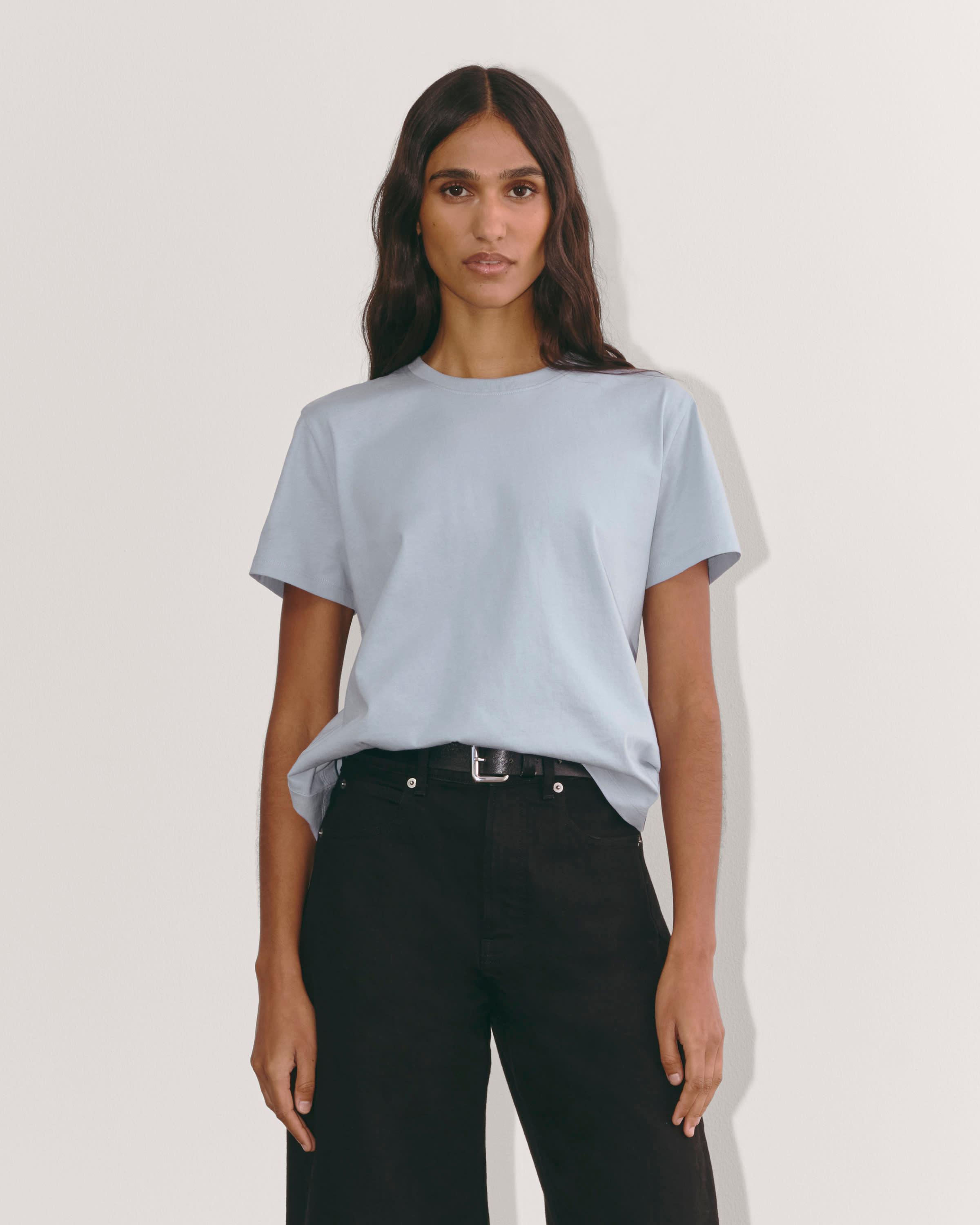 The Box-Cut Tee in Essential Cotton Product Image