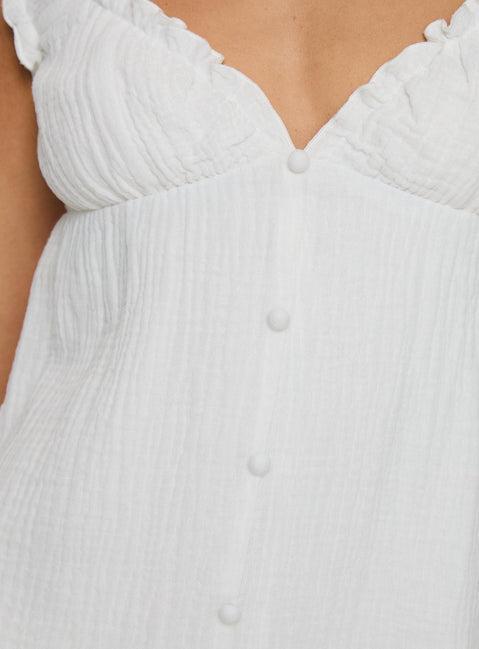 Wittek Mini Dress White Product Image