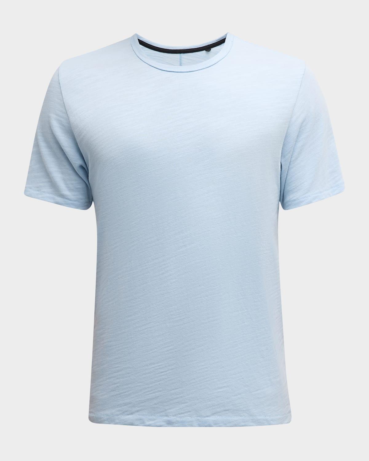 rag & bone Men's Classic Flame Slub Cotton T-Shirt in Light Blue at Nordstrom, Size Medium Product Image