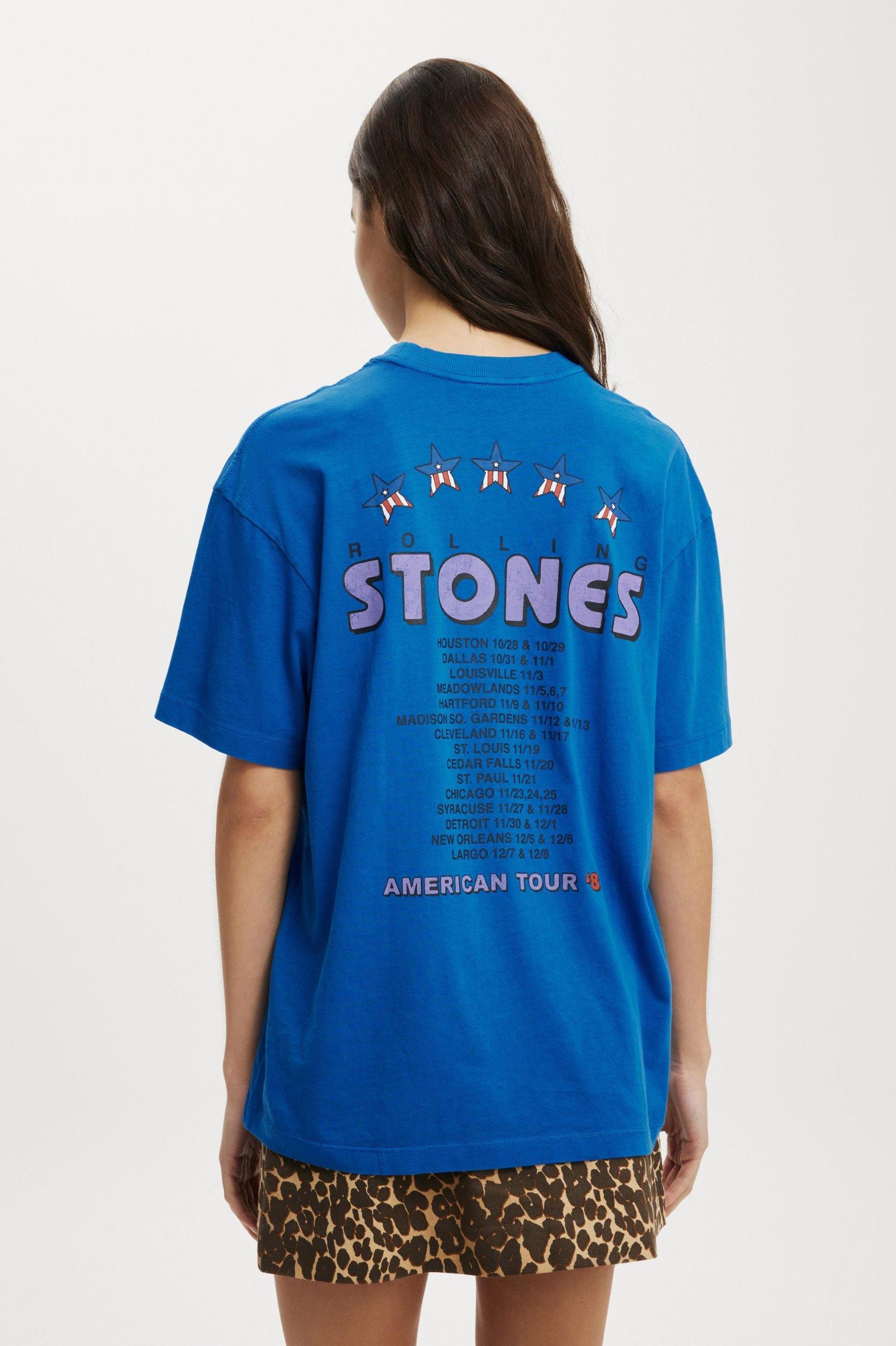 Rolling Stones Music Boxy Graphic Tee Product Image
