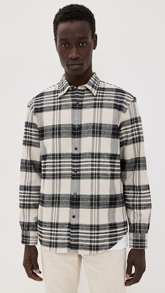 Club Monaco Heavyweight Plaid Flannel | Shopbop Product Image