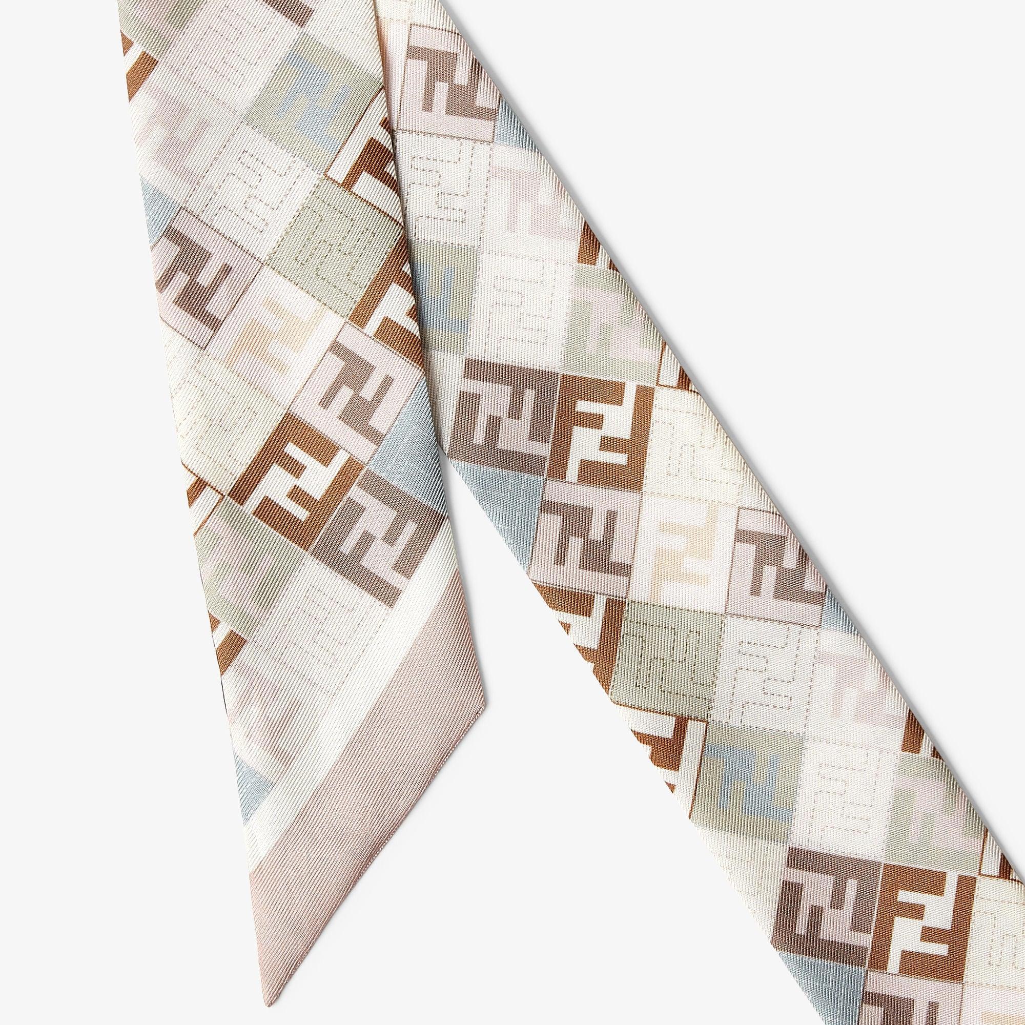 WrappyBeige silk bandeau Product Image