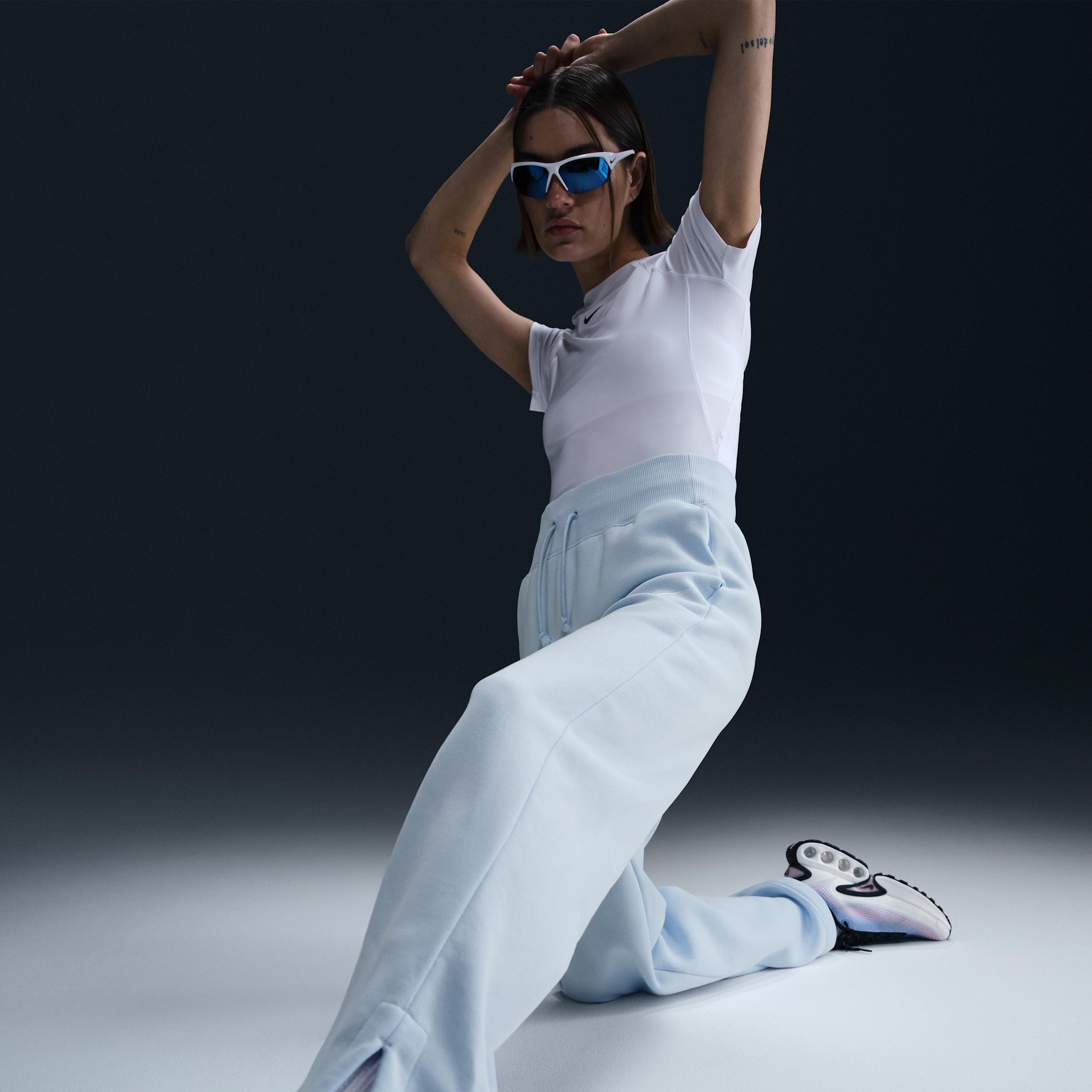Women's Nike Sportswear Phoenix Fleece High-Waisted Wide-Leg Sweatpants Product Image