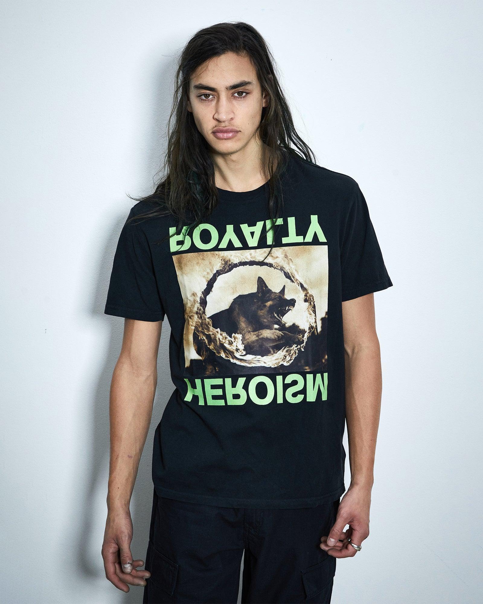 SHEPHARD KASH SS TEE JET BLACK Male Product Image