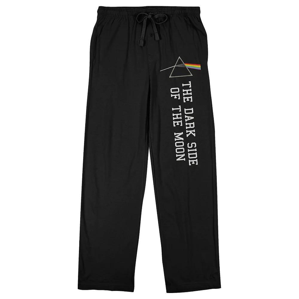 Men's Pink Floyd Dark Side of the Moon Sleep Pants, Size: XL, Black Product Image
