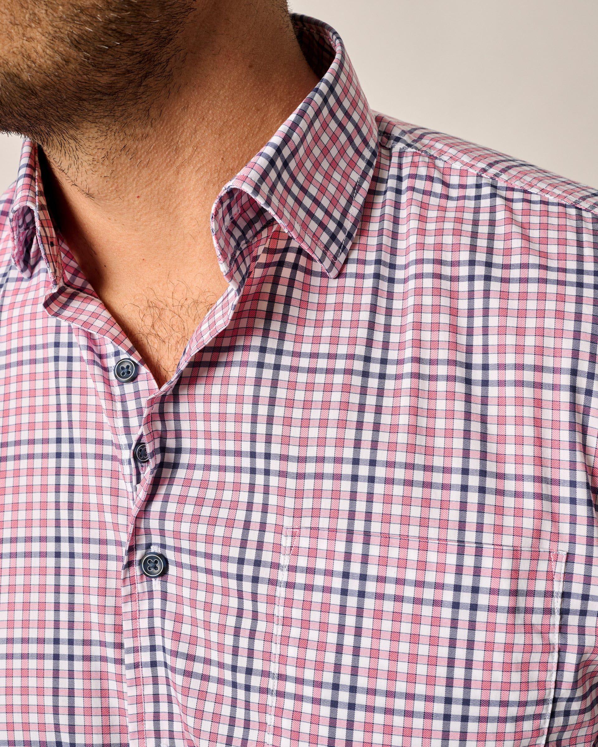 Natural Performance Button Up Shirt - Elson Male Product Image