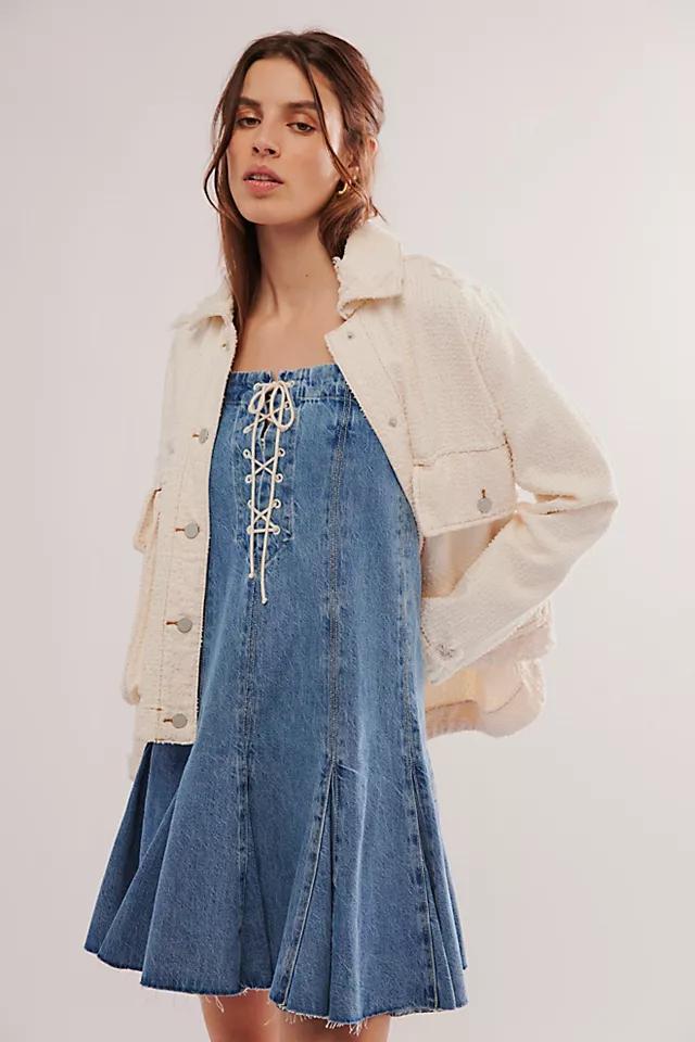 RE/DONE Flounce Dress Product Image