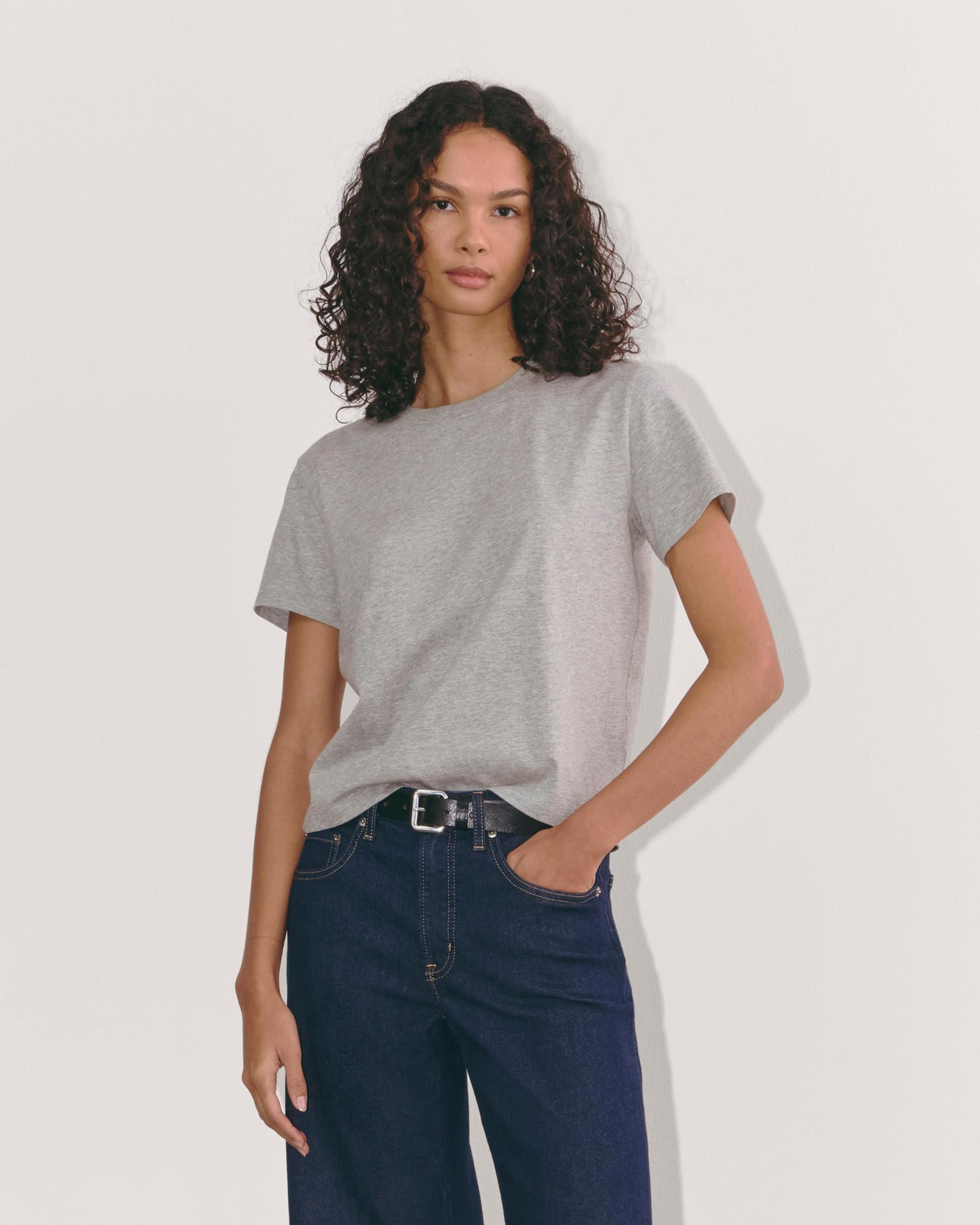 Womens Box-Cut T-Shirt in Essential Cotton by Everlane Product Image
