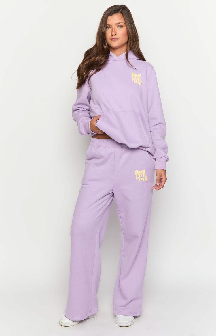 Beginning Purple Snuggle Bubble Hoodie Product Image