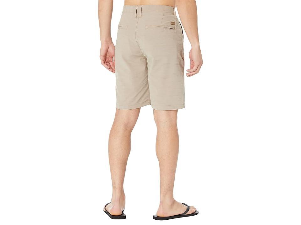 Billabong Crossfire Slub 21 Submersible Shorts (Light ) Men's Clothing Product Image