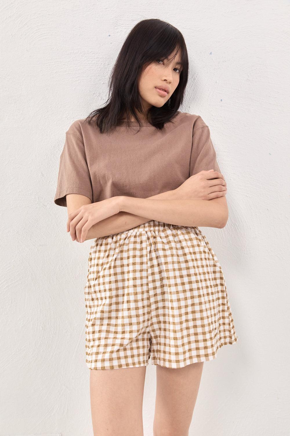 The Sea & I Smock Top Honey Product Image