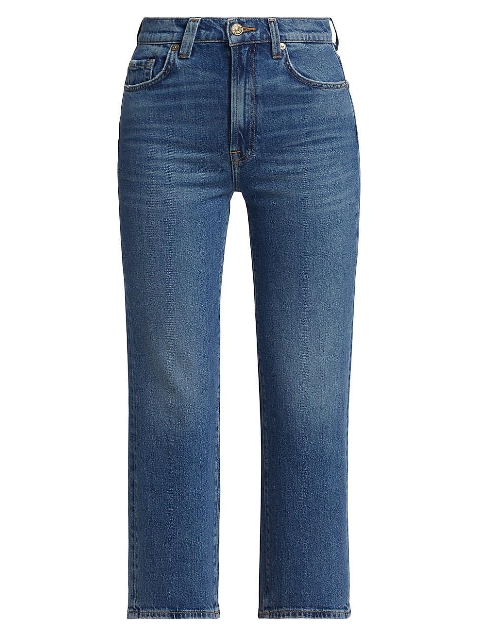 Zoey High Waist Wide Leg 7 For All Mankind Product Image