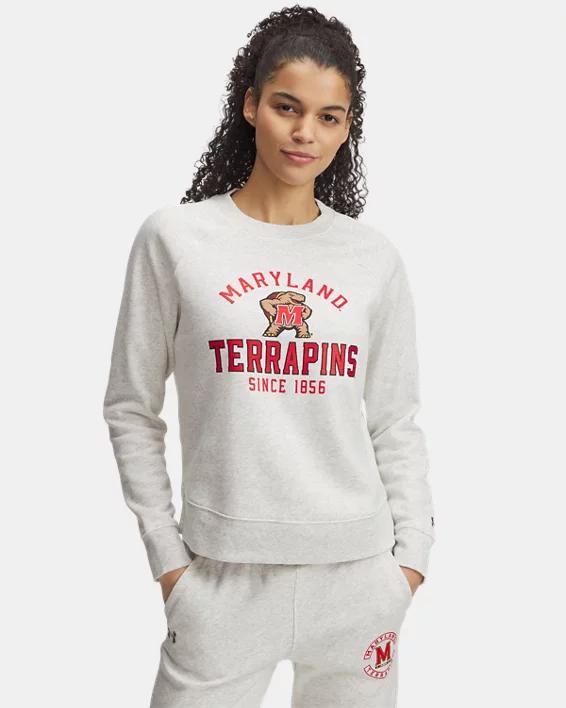 UA Rival Fleece Collegiate Womens Crew Product Image