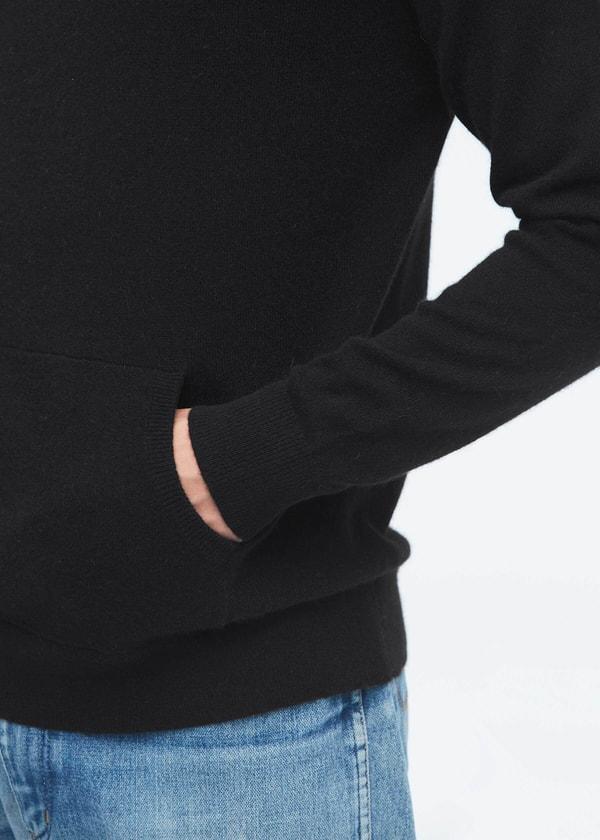 Cashmere Pullover Hoodie For Men Product Image
