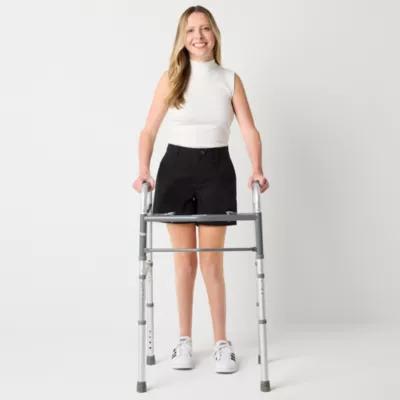 a.n.a Womens Mid Rise Adaptive Easy-on + Easy-off Chino Short Product Image