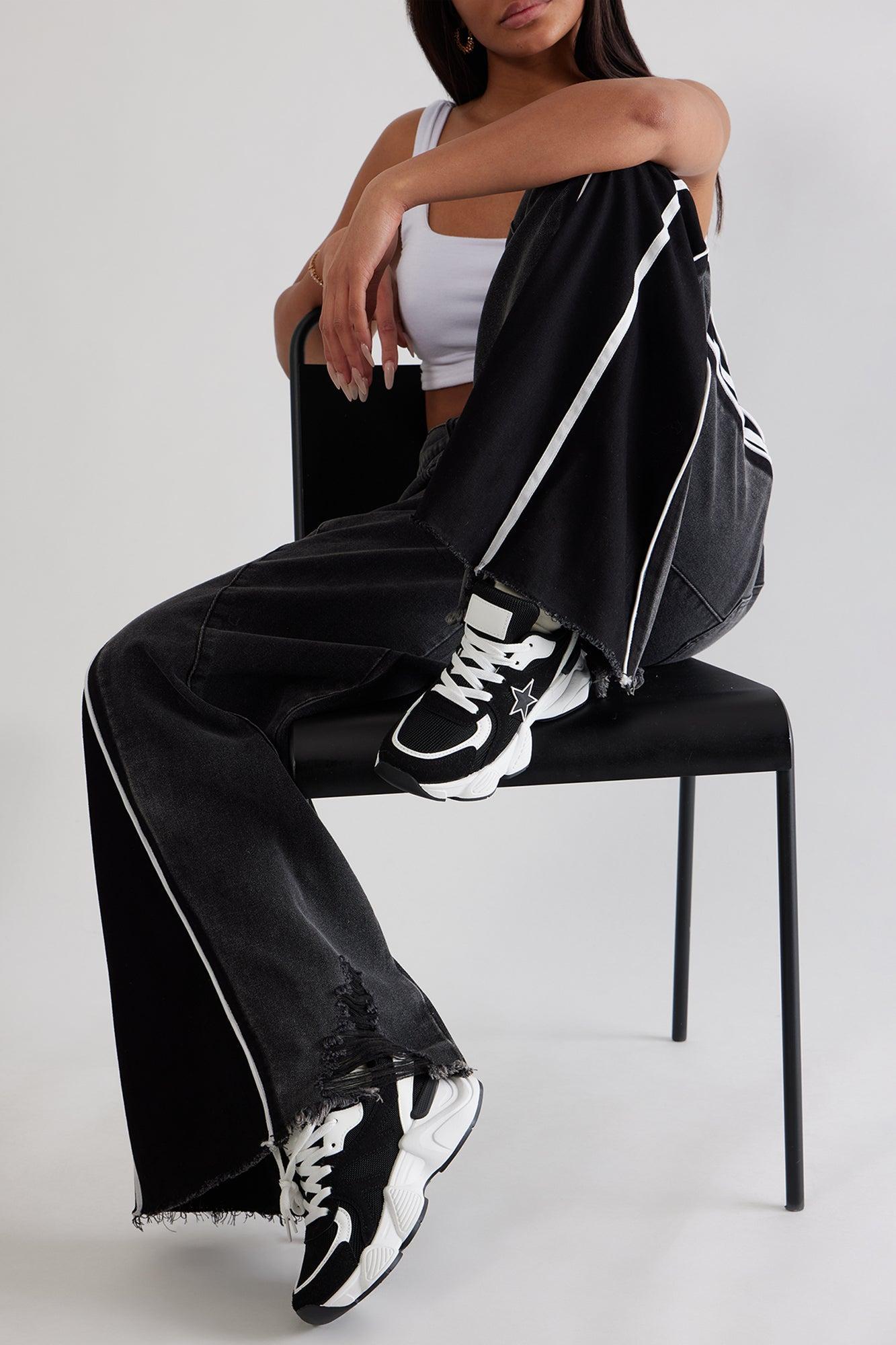 Pike Platform Sneakers - Black Product Image