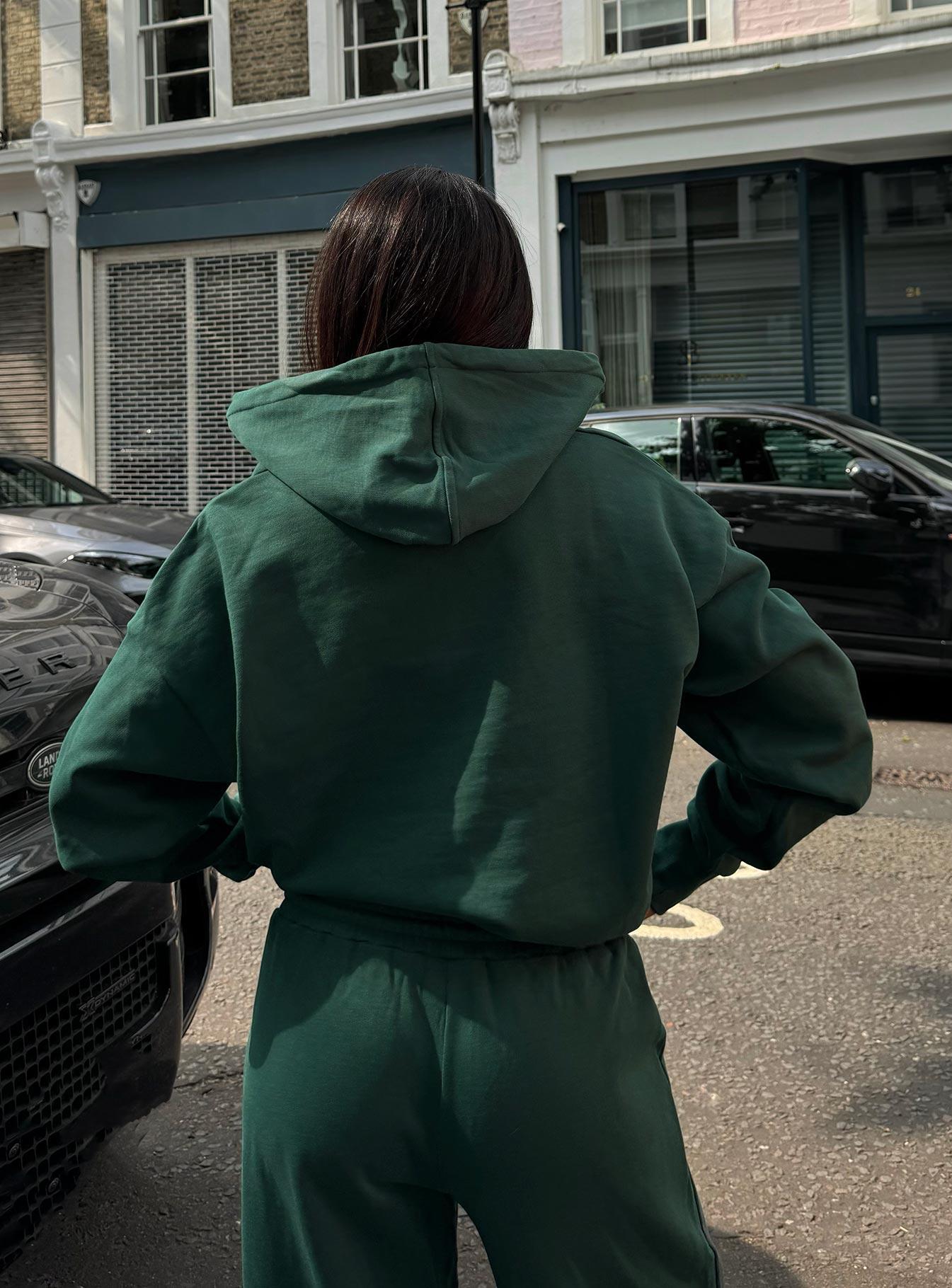 All Day Oversized Hoodie Green Product Image