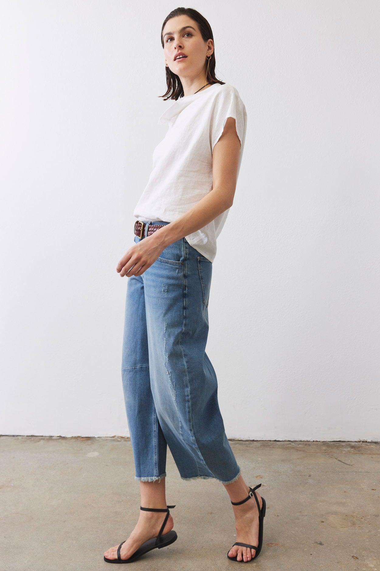 Buttoned Up Linen Top Product Image