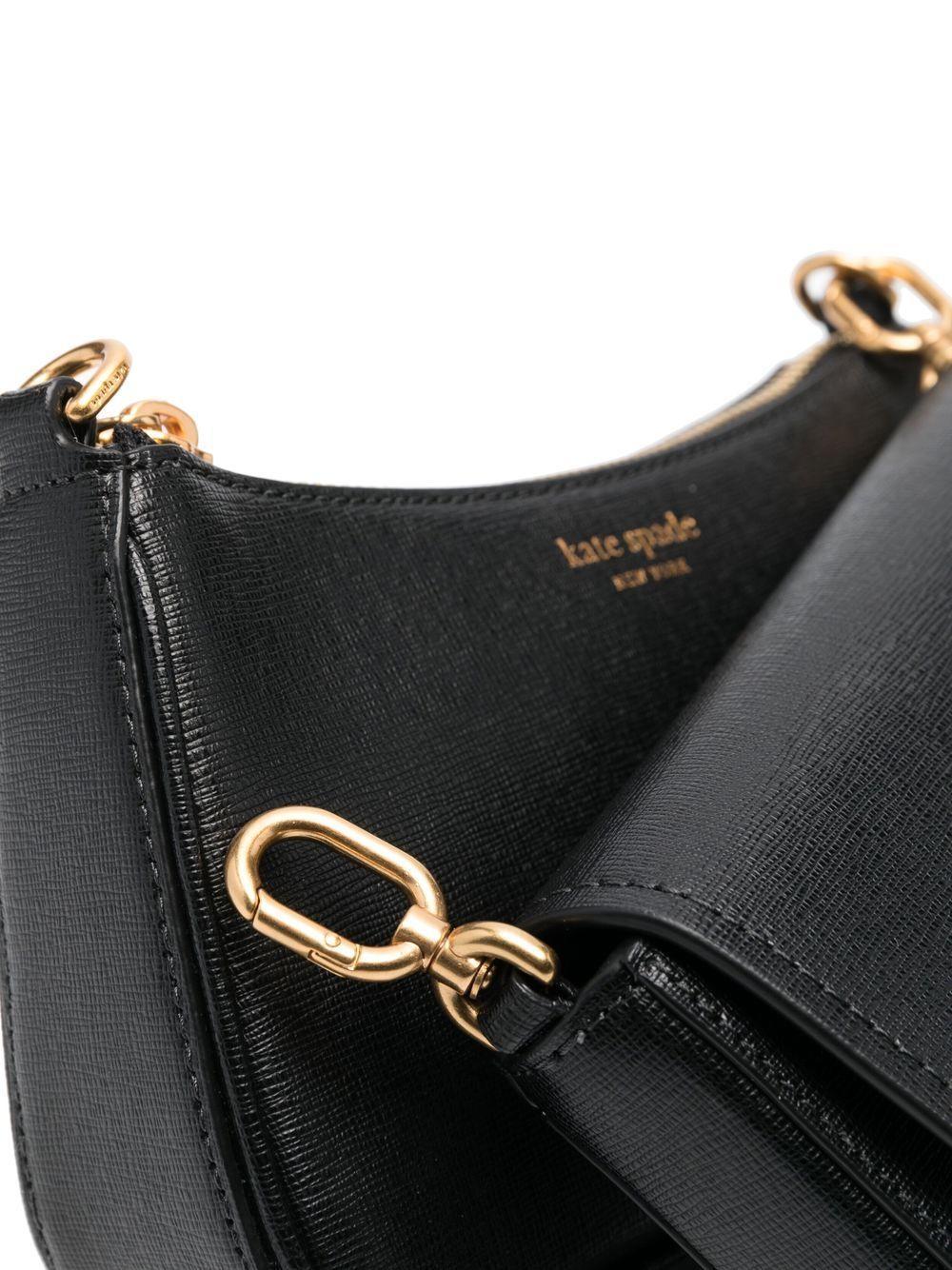 Morgan Saffiano leather crossbody Product Image