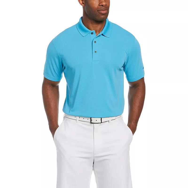 Big & Tall Grand Slam Short Sleeve Classic-Fit Solid Golf Polo, Men's, Size: XXL Tall, Black Product Image