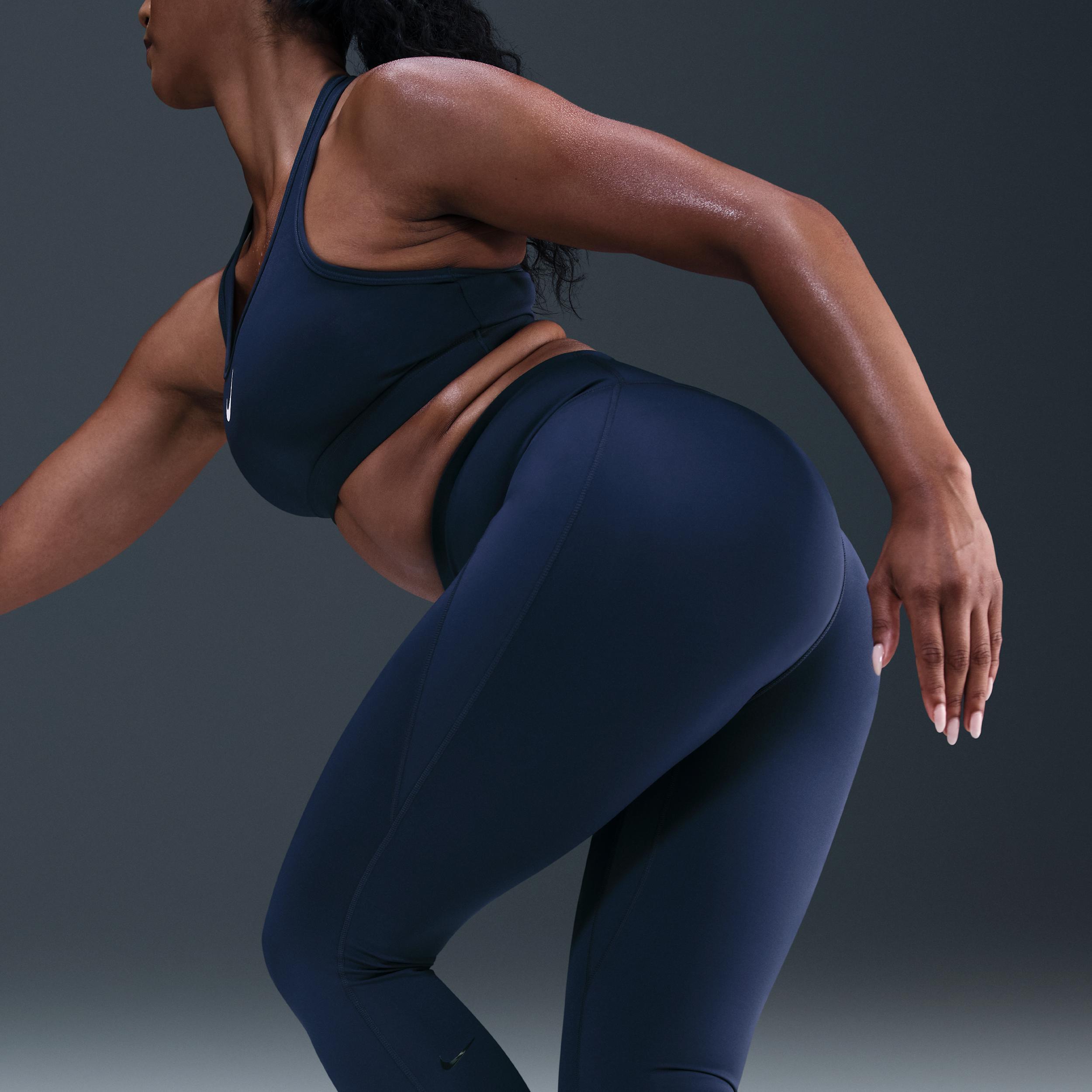Nike Women's Universa High-Waisted 7/8 Leggings with No Front Seam Product Image