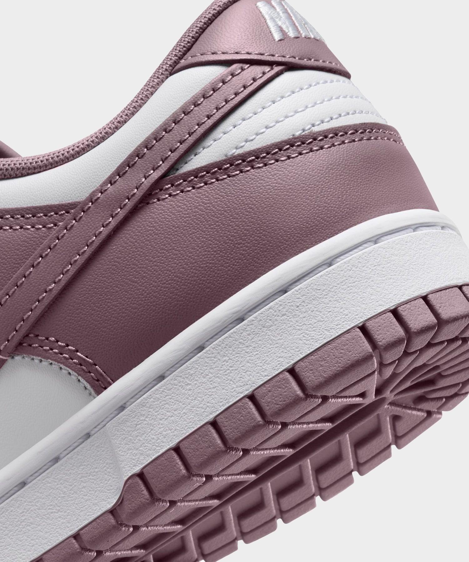 Nike Dunk Low in White + Taupe Grey Product Image