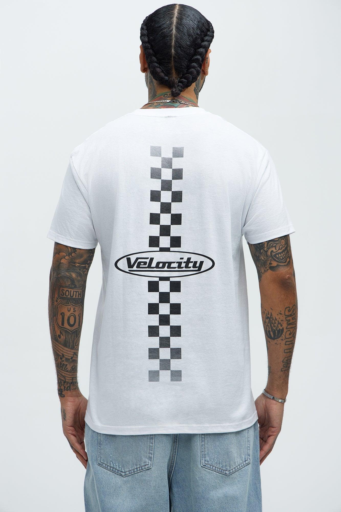 Velocity Short Sleeve Tee - White Product Image
