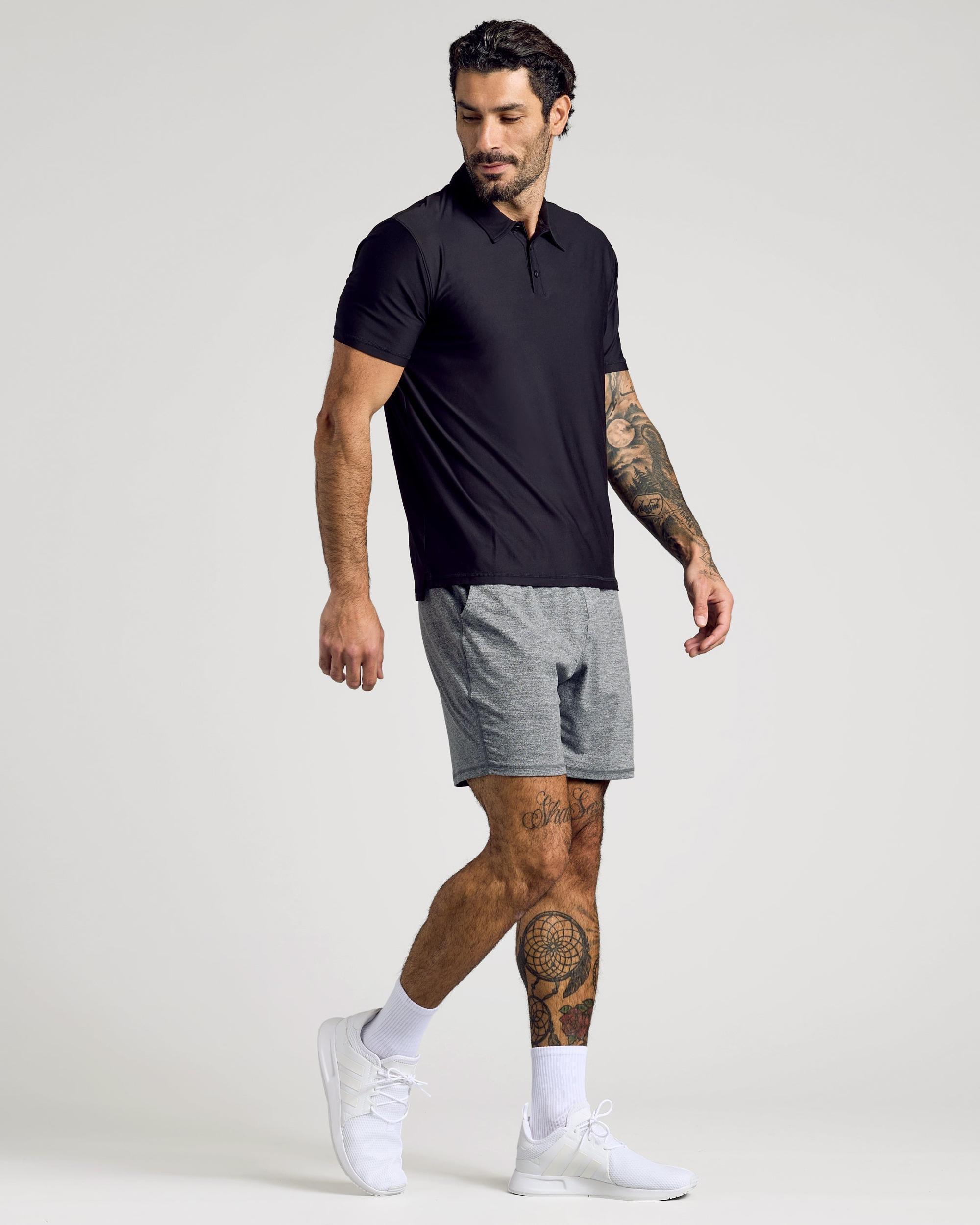 Black Active Polo 2.0 Product Image