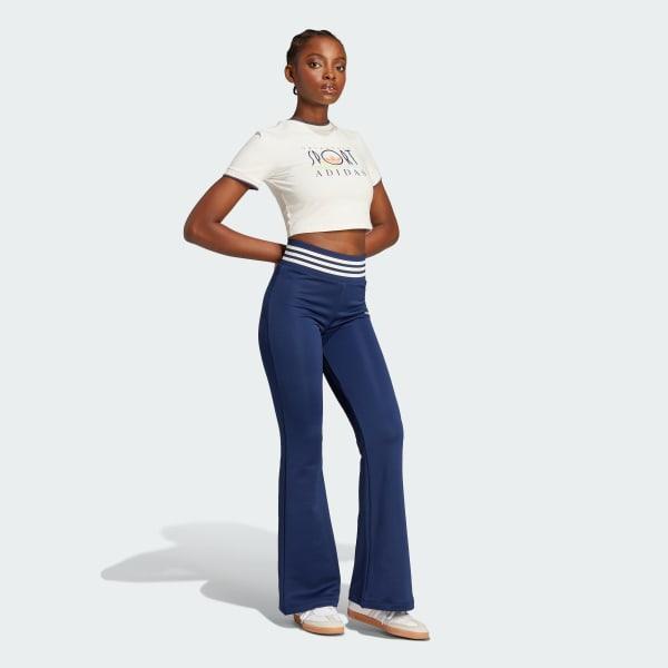 adidas Flared Pants Night Indigo XS Womens Product Image