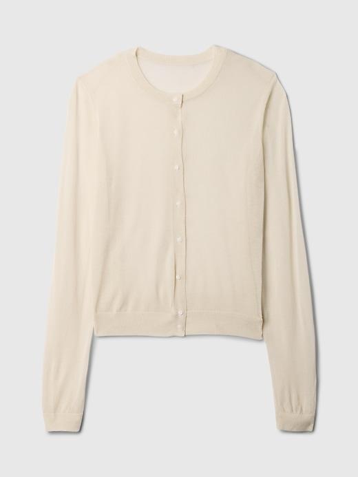 Recycled Sheer Cardigan Product Image
