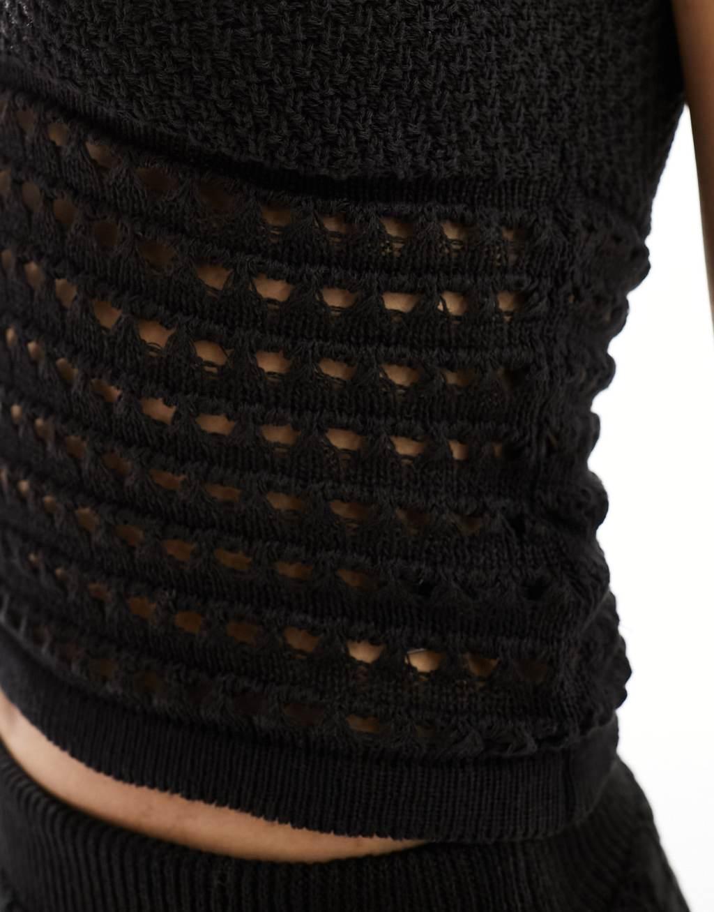 ASOS DESIGN crochet cami top Product Image