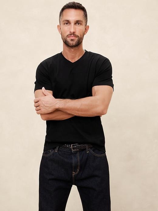 Luxe Touch V-Neck T-Shirt Product Image