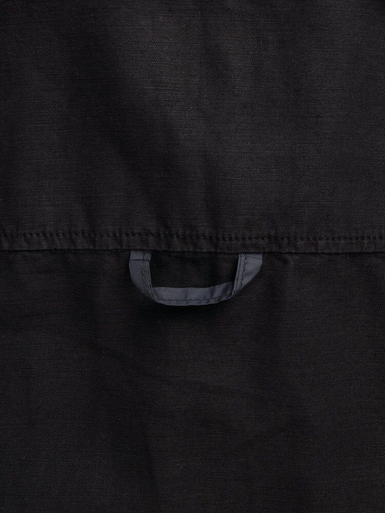 LONG SLEEVE MULTI POCKET SHIRT (BLACK) Male Product Image
