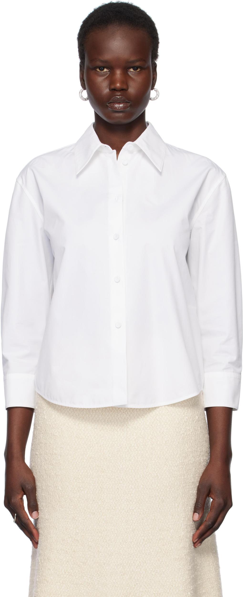 JIL SANDER Shirt  Woman Color White In Weiss Product Image