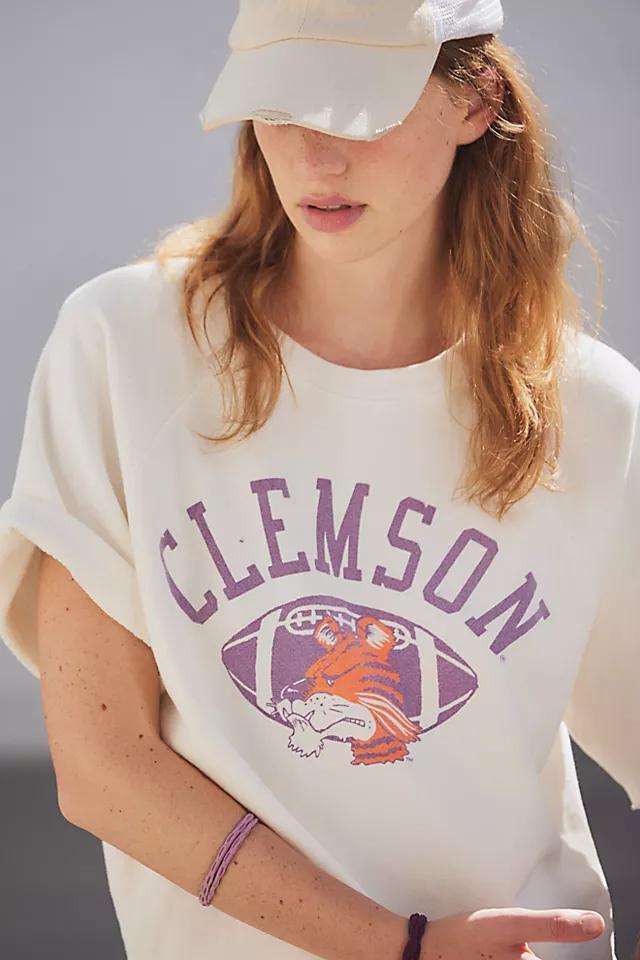 Clemson Crop Sweatshirt Product Image