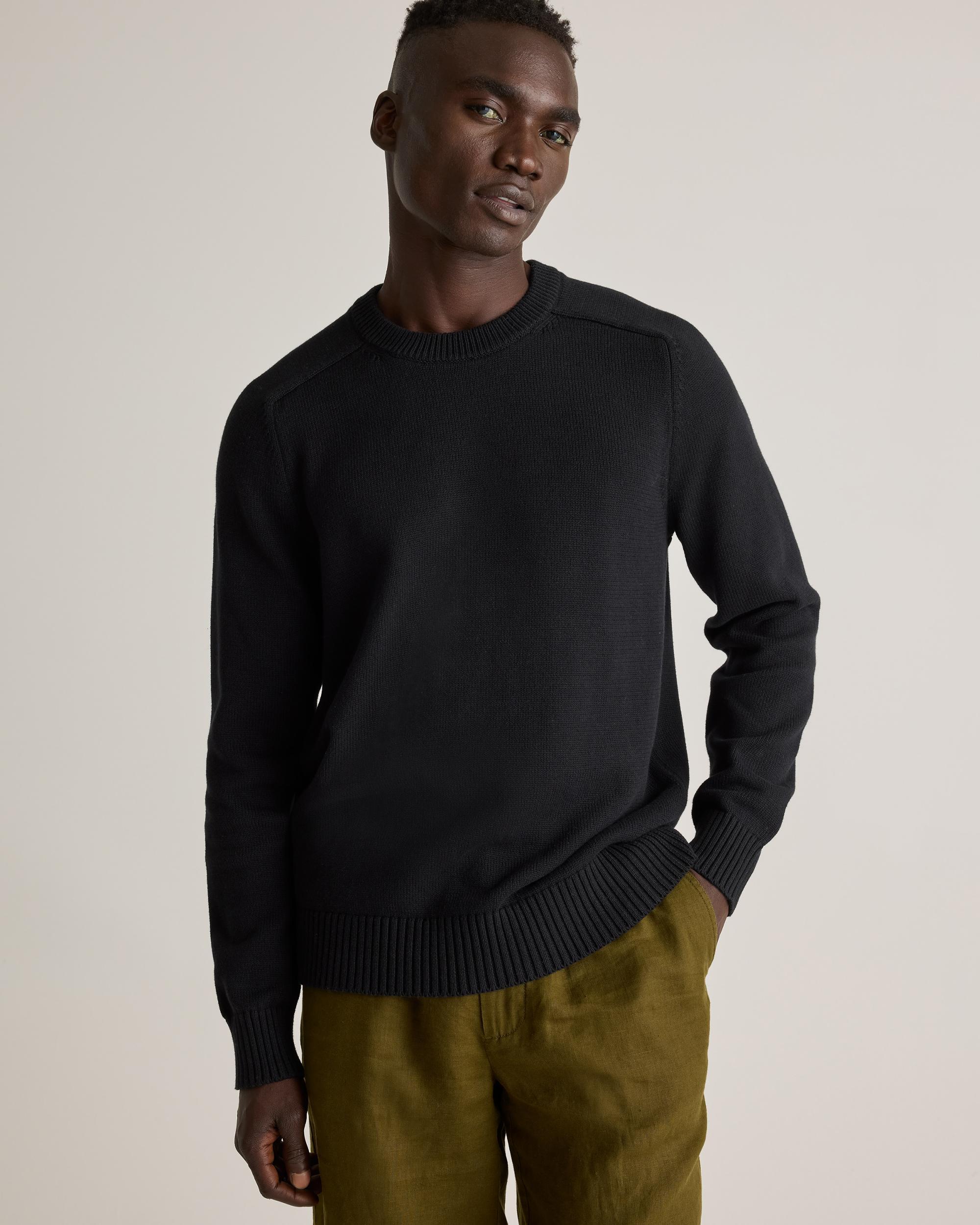 Quince | Men's Crewneck Sweater Organic Cotton Product Image