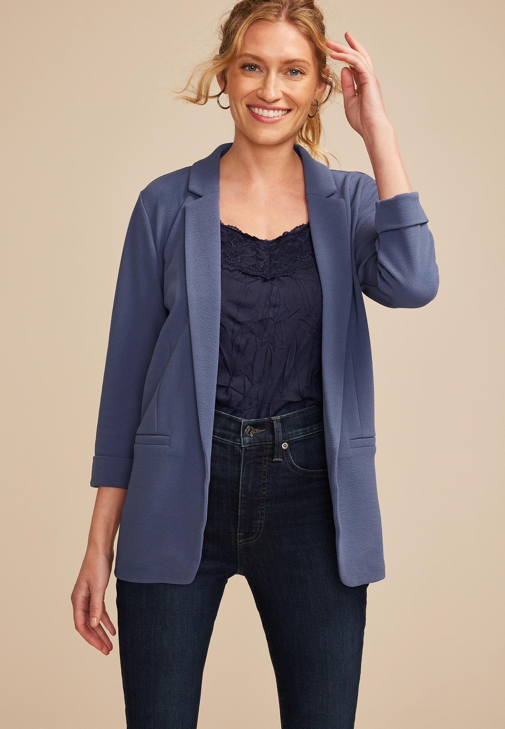 Versa 3/4 Sleeve Blazer Product Image