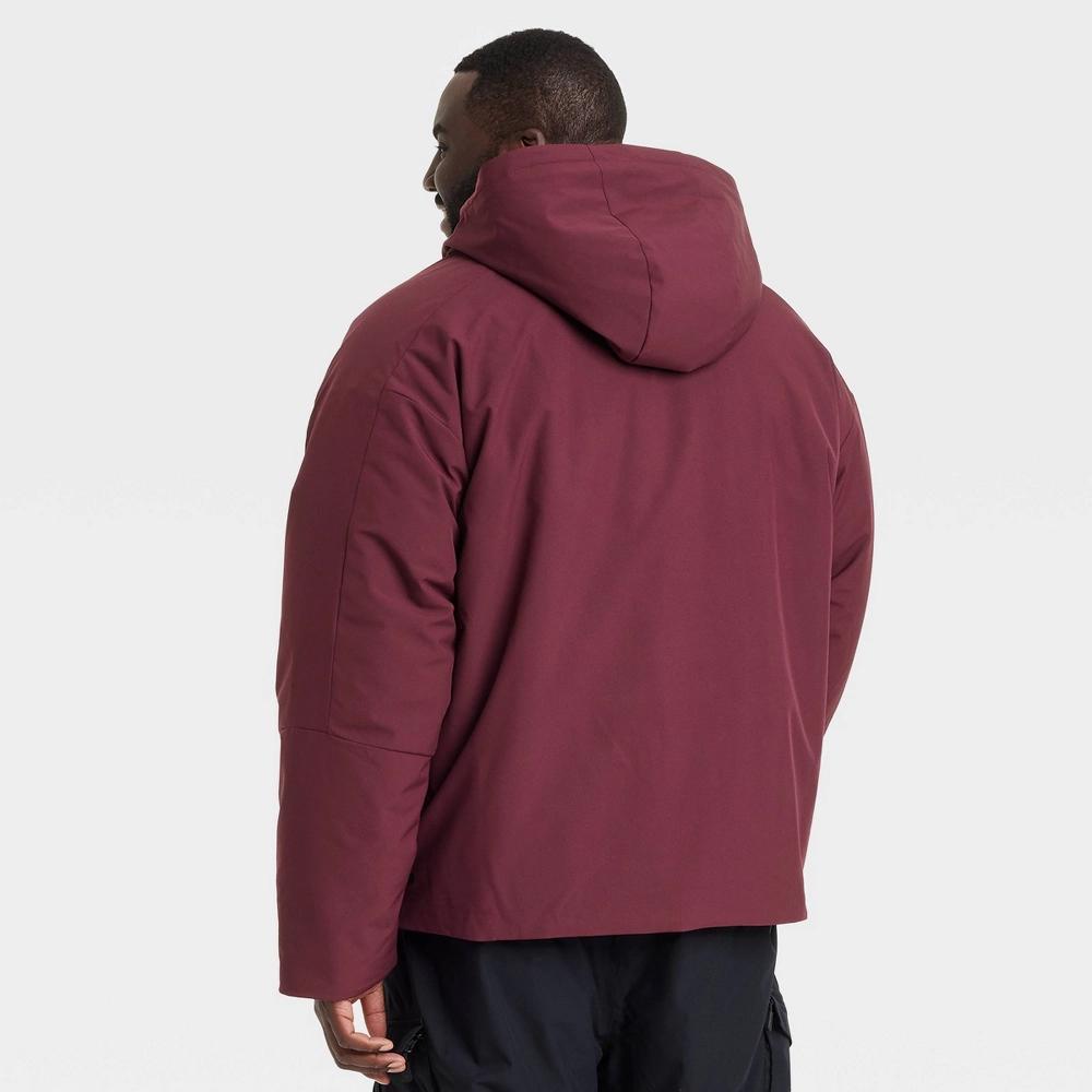 Mens Winter Jacket - All In Motion Berry Red XS Product Image