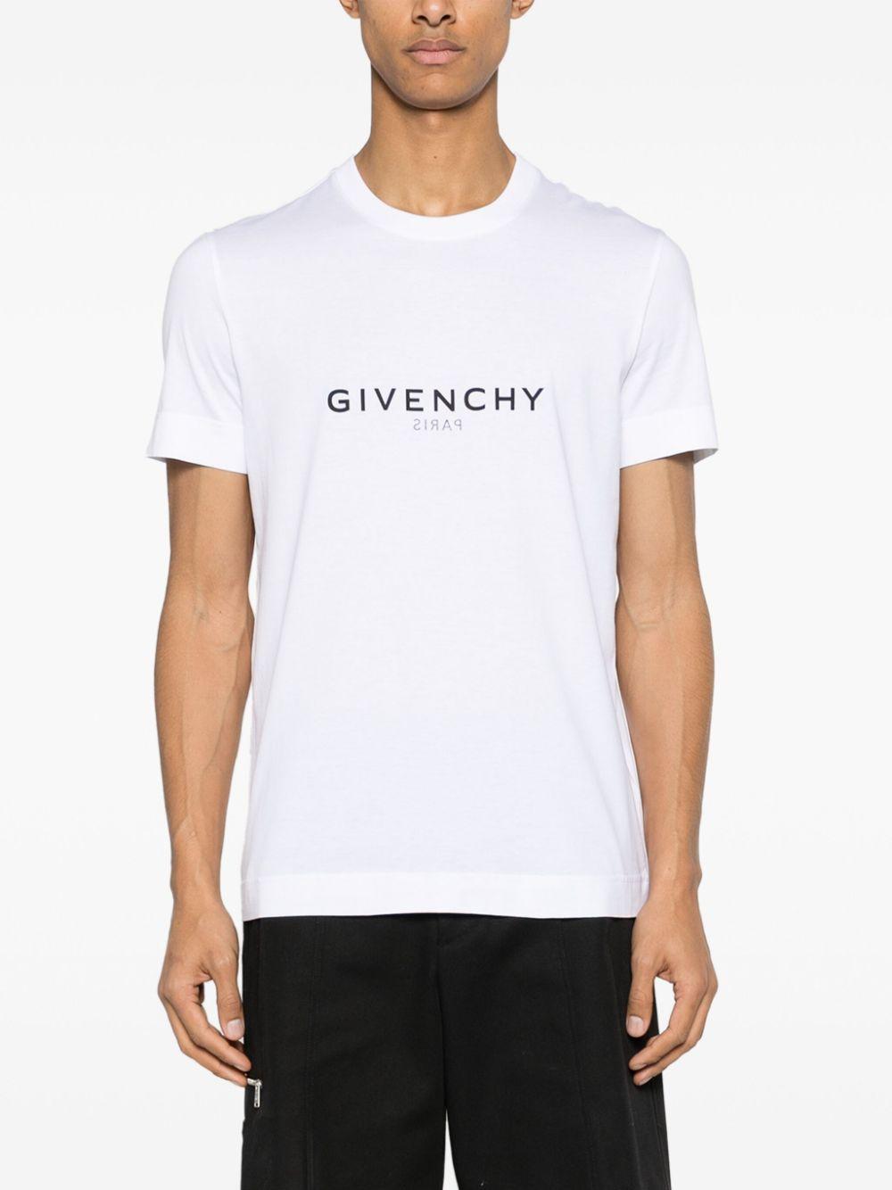 logo-print cotton T-shirt Product Image