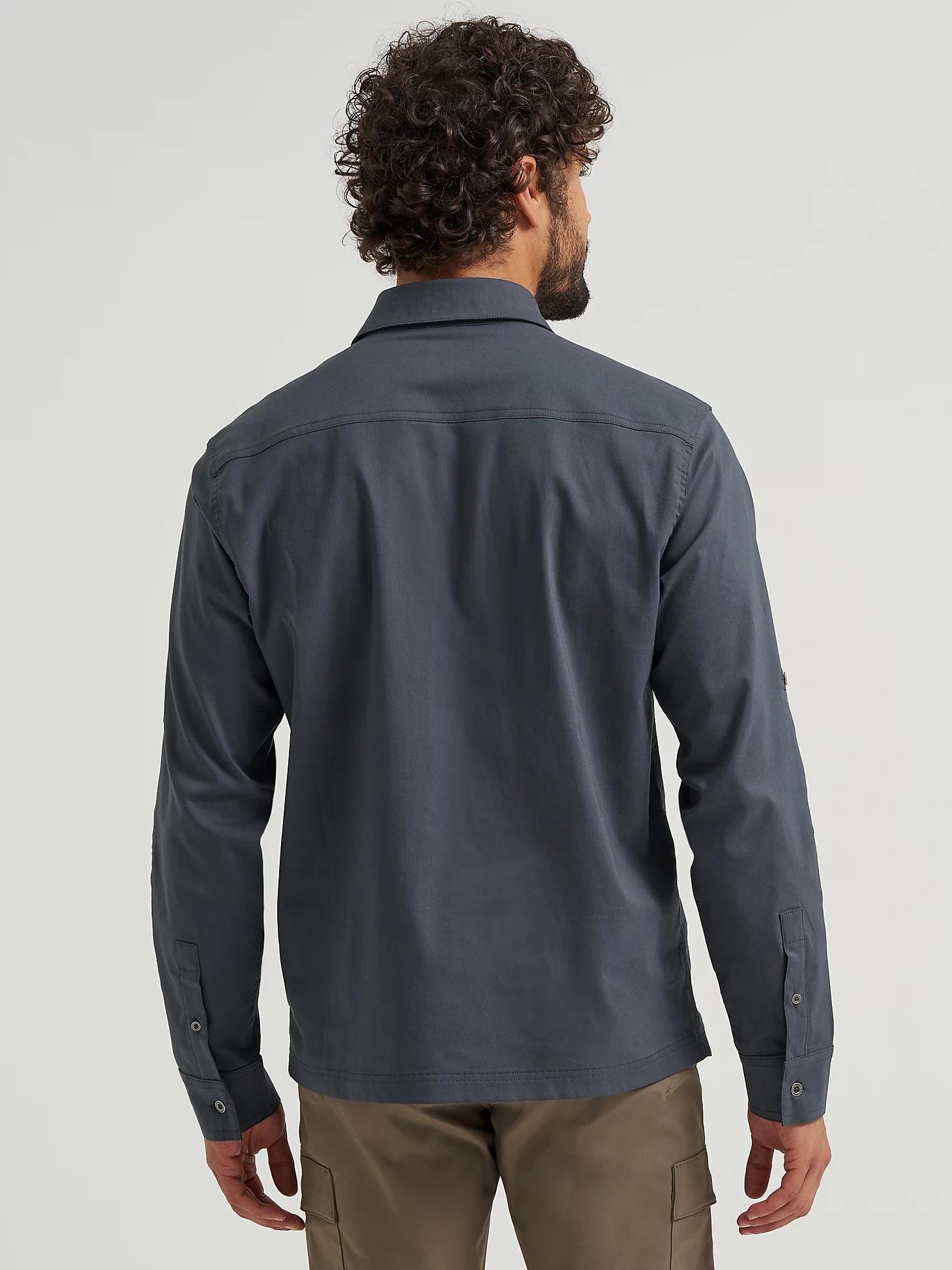 Men's Outdoor Stretch Solid Shirt | Men's SHIRTS | Wrangler® Product Image