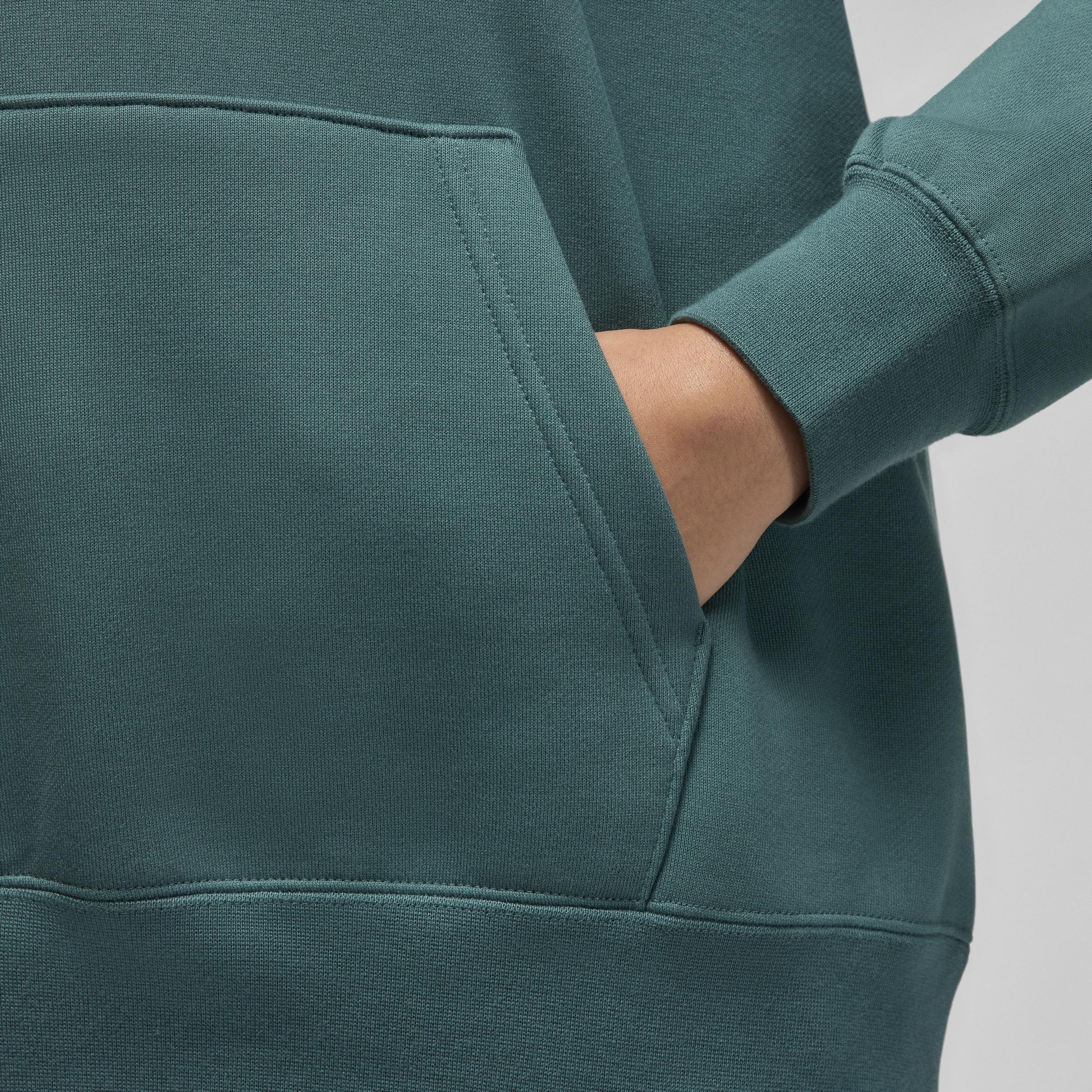 Women's Jordan Flight Fleece Satin-Lined Pullover Hoodie Product Image