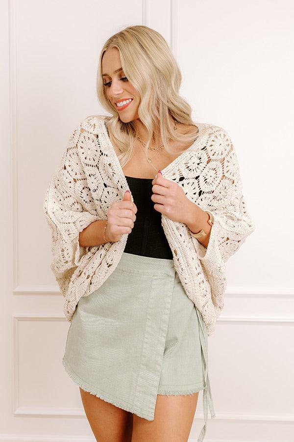 Sunshine On The Mind Crochet Overlay Product Image