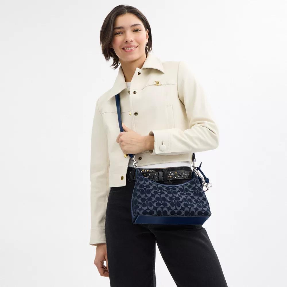 Juliet Shoulder Bag 25 In Signature Denim Product Image