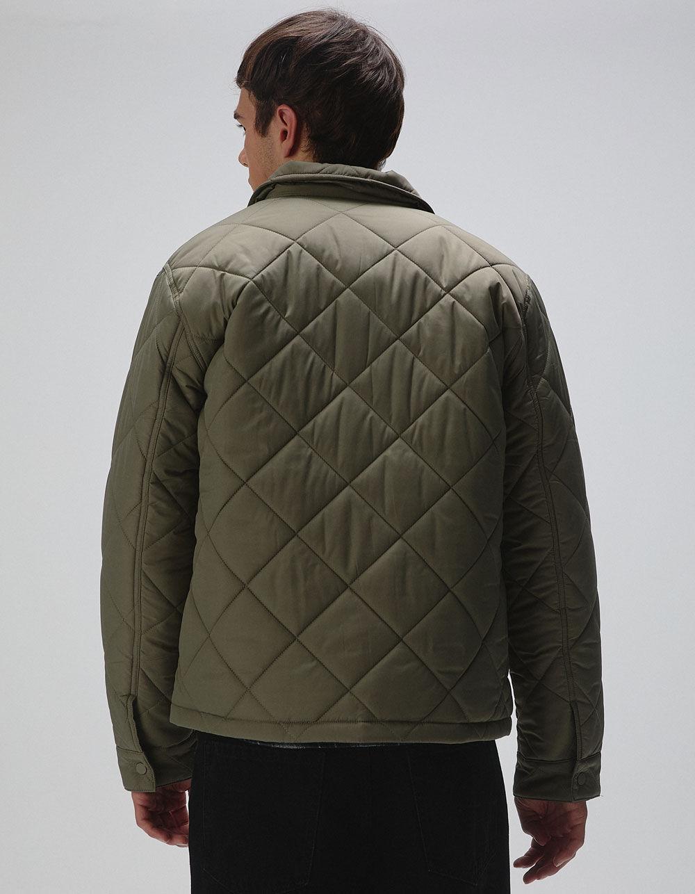 RSQ Mens Quilted Nylon Jacket - BLACK Product Image