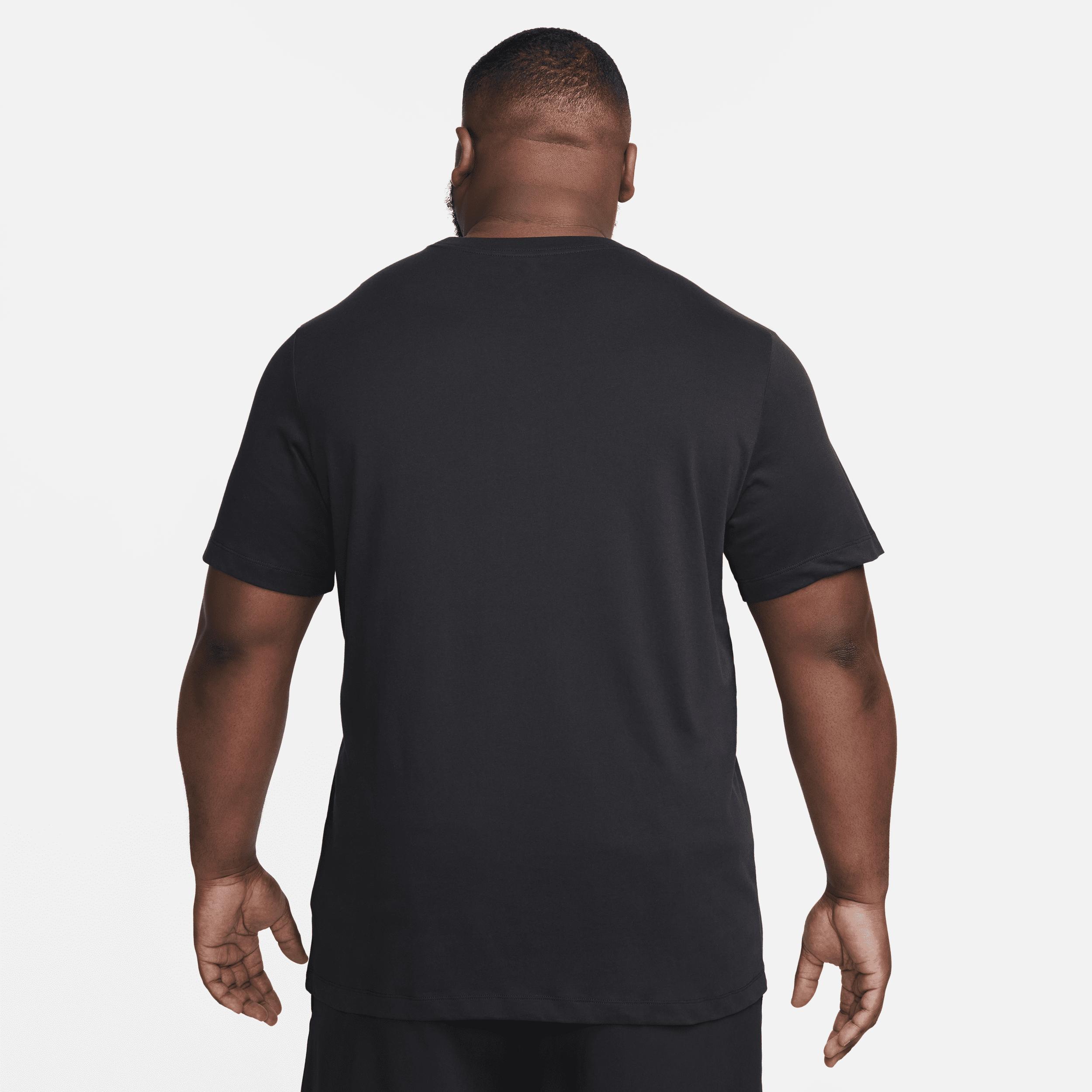 Nike Mens Dri-FIT HBR Novelty T-Shirt - Black/White Product Image