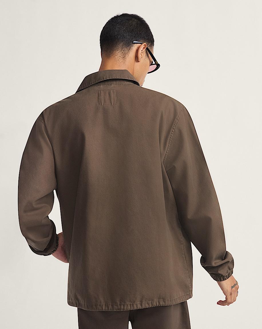 Torrey Coaches Jacket in Coal Brown| Vans US Product Image