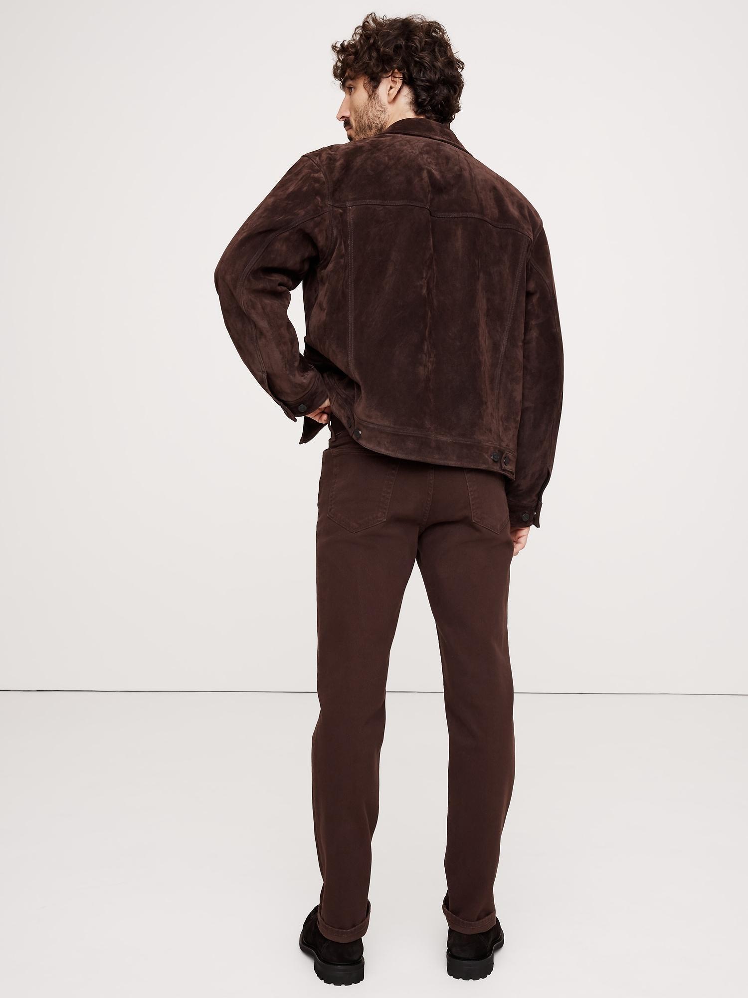 Slim Brushed Traveler Pant Product Image